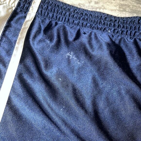 Vintage Nike Shorts Men XL Navy Dazzle Shiny Baggy Gym Basketball Hoops Y2K - Picture 5 of 6